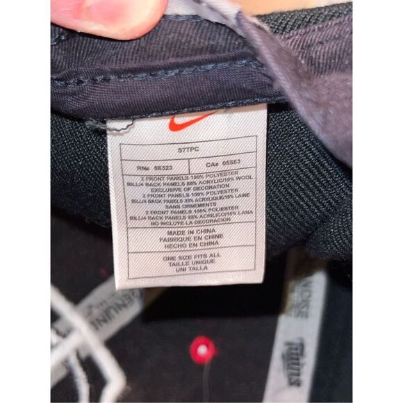 Nike Minnesota Twins Logo Baseball Hat O/S - Picture 5 of 7